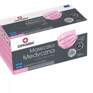 Orvosi maszk - pink - 50db